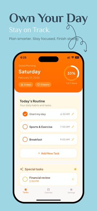 Daily tasks - planner Screenshot 1 of 4