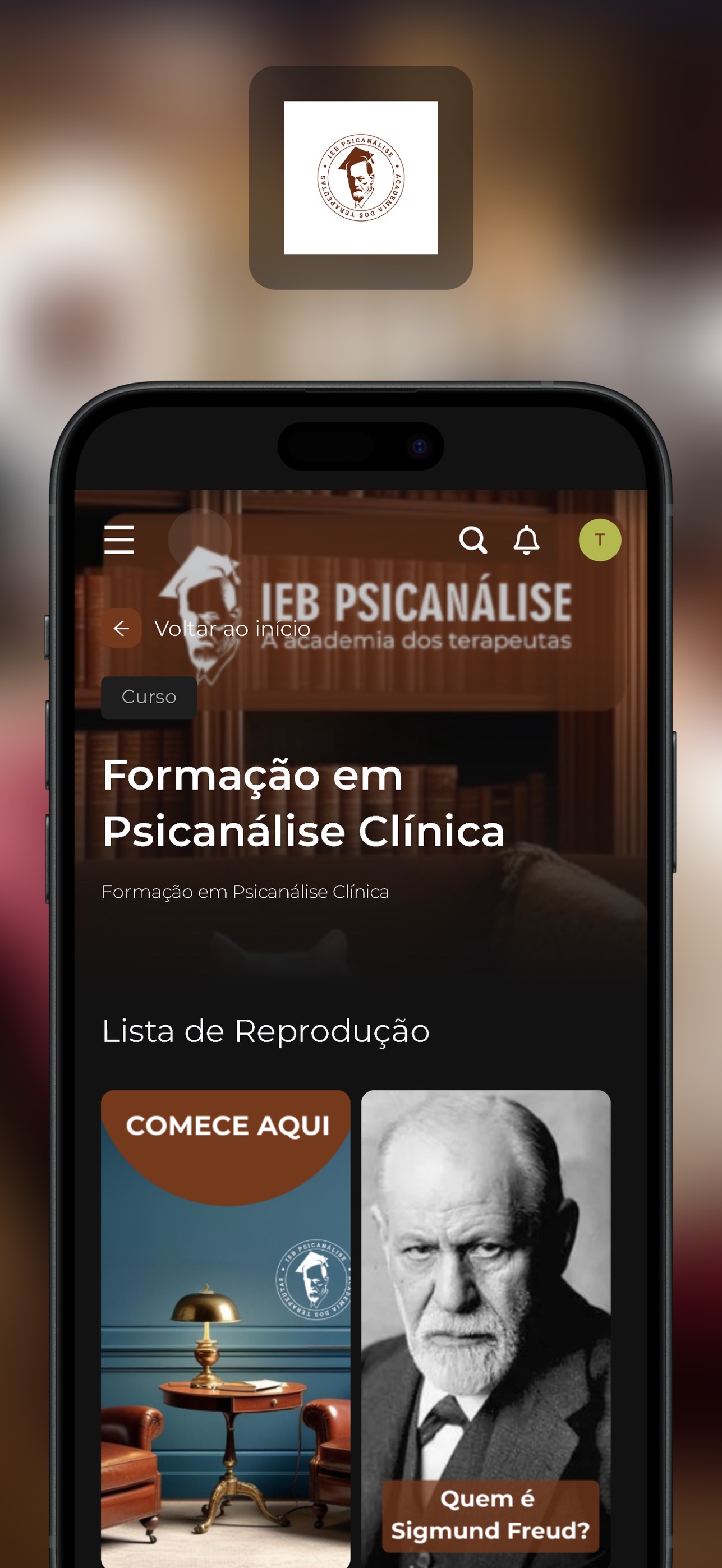 Screenshot 2 of IEB Psicanálise