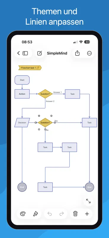 SimpleMind Pro - Mind Mapping screenshot 8 of 10
