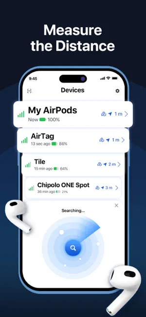 Find Air: Tracker Detector screenshot 1