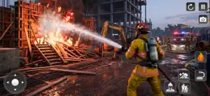 FireTruck Ops: Rescue Game screenshot 1