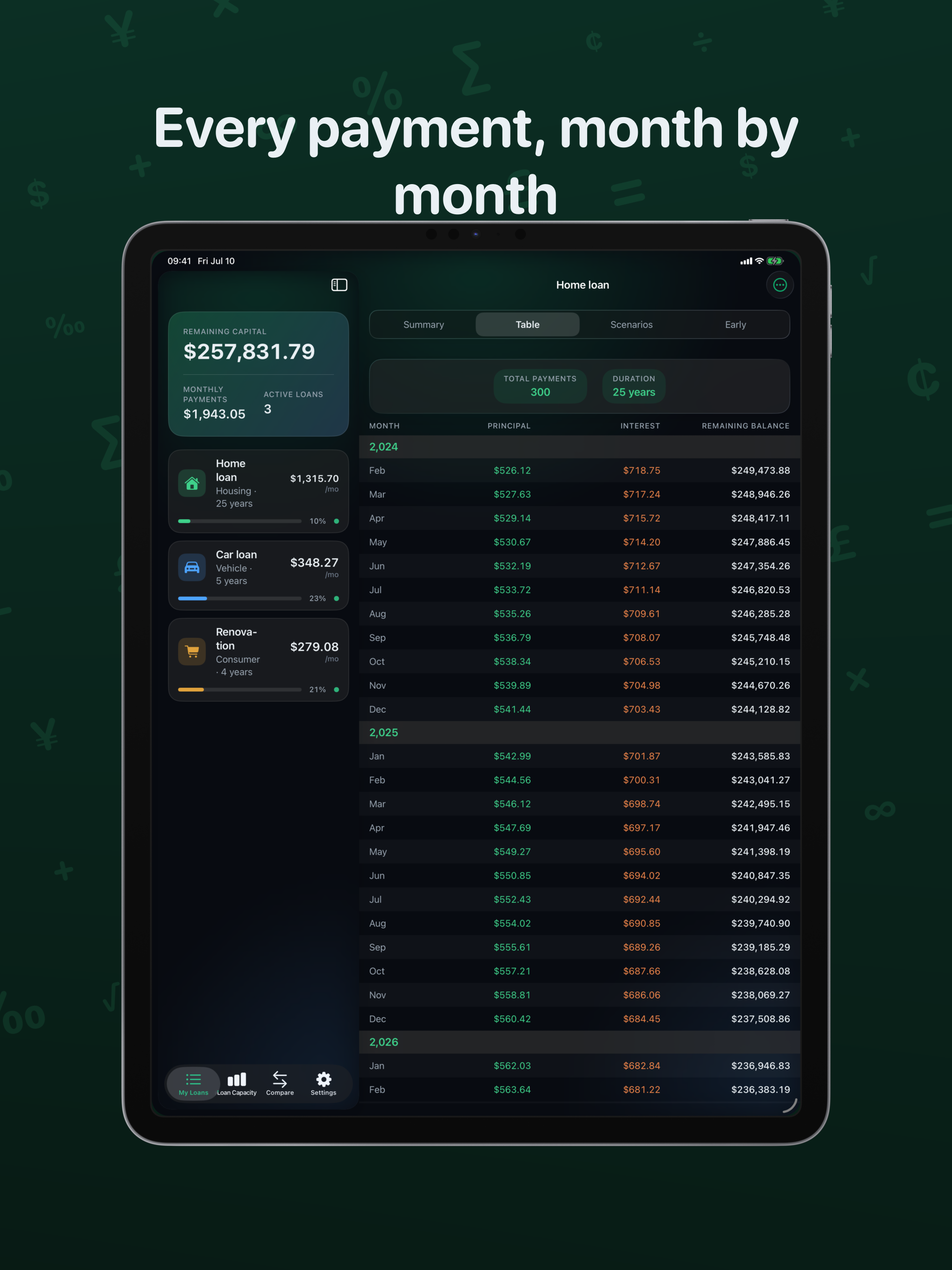 Amortix – Loan Tracker screenshot 12