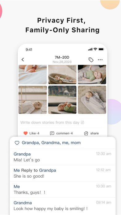 TimeHut - Baby Album Screenshot