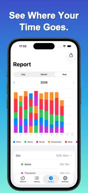 TimeLog - Time Tracker screenshot 2