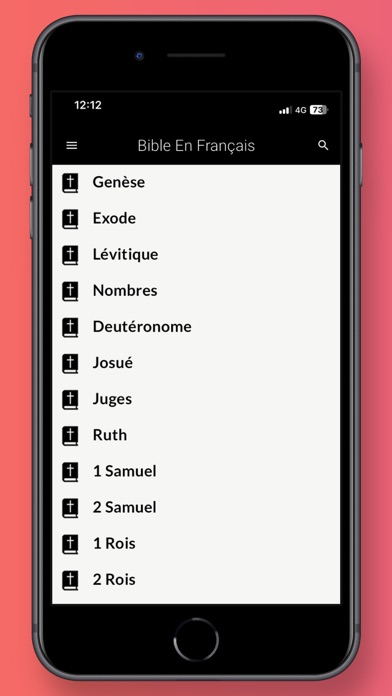 Bible En Français Sainte Bible Screenshot