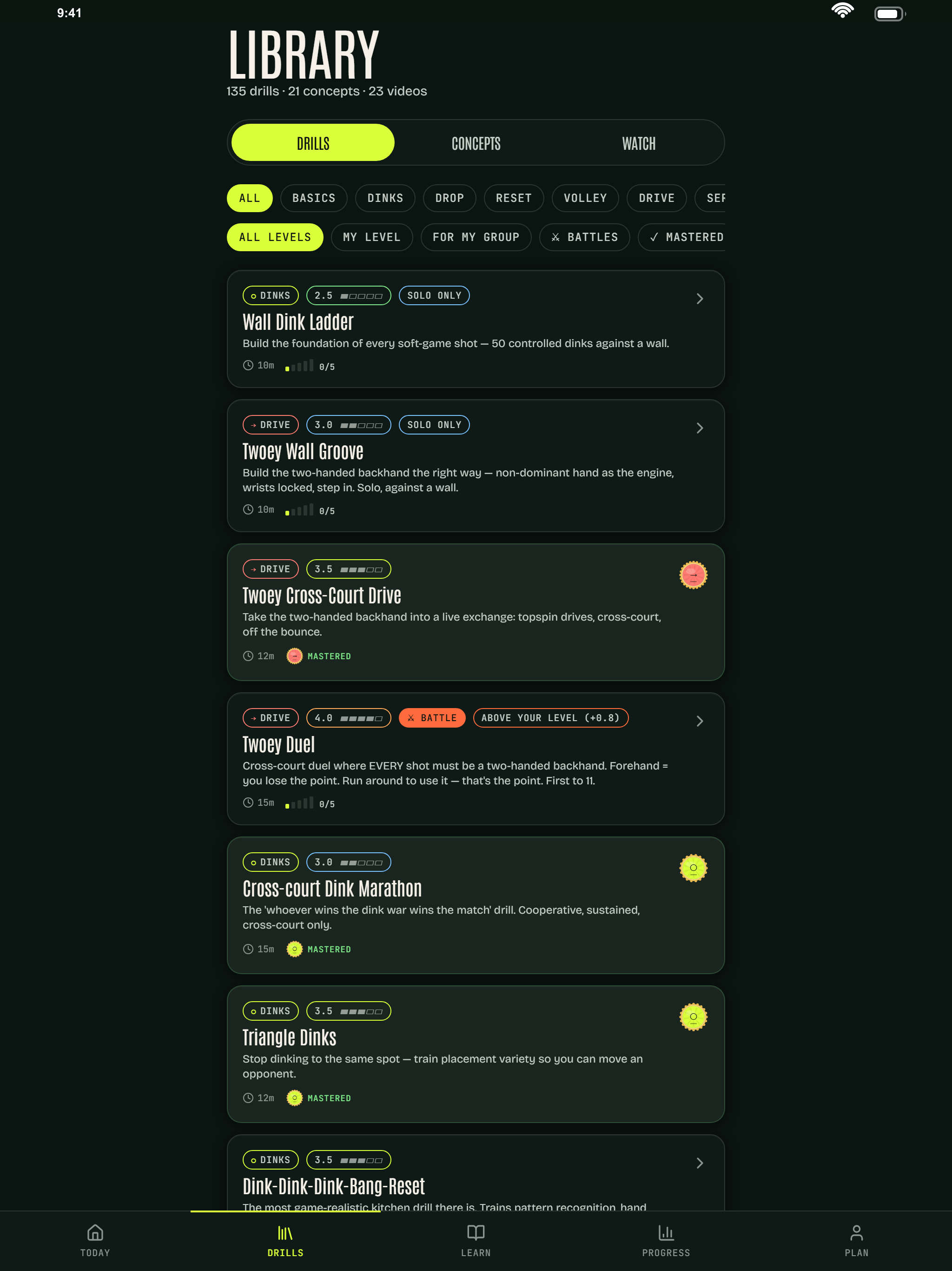 Drilld: Pickleball Trainer screenshot 13
