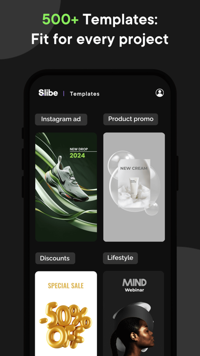 Screenshot #1 pour Slibe - Reels & Stories Maker