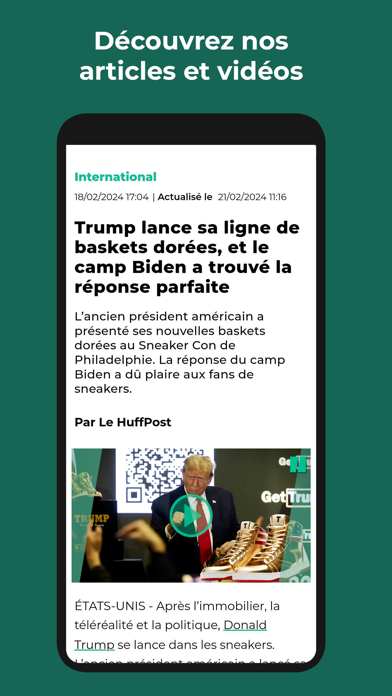 Le HuffPost Screenshot