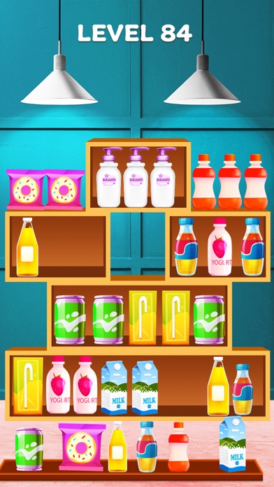Supermarket Goods Triple Sort Screenshot