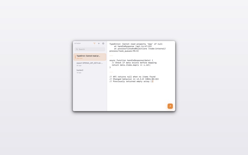 Stash – Clipboard, Evolved screenshot