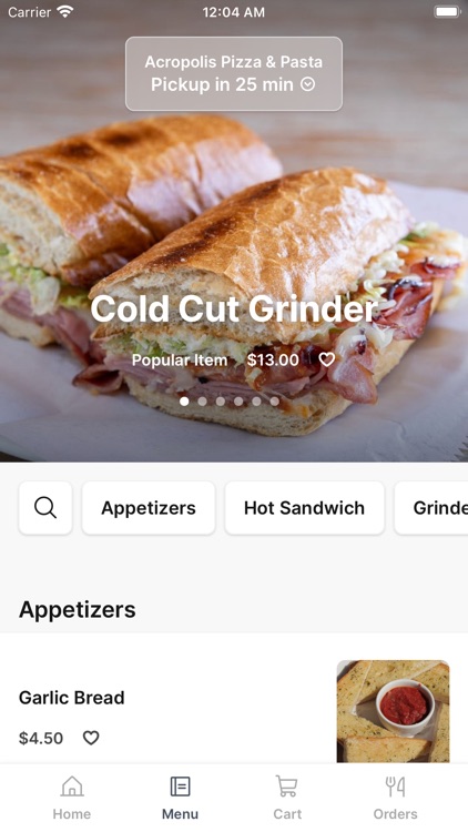 Acropolis Pizza To Go