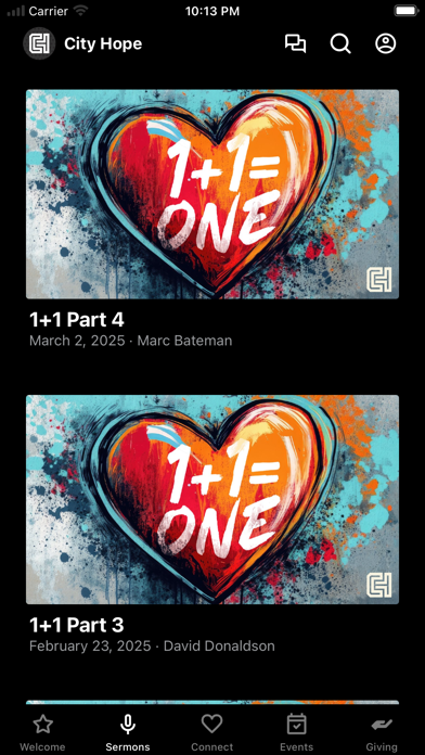 Screenshot #2 pour City Hope Church AR