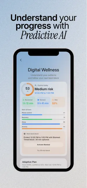 Blanked | AI Focus App screenshot 4