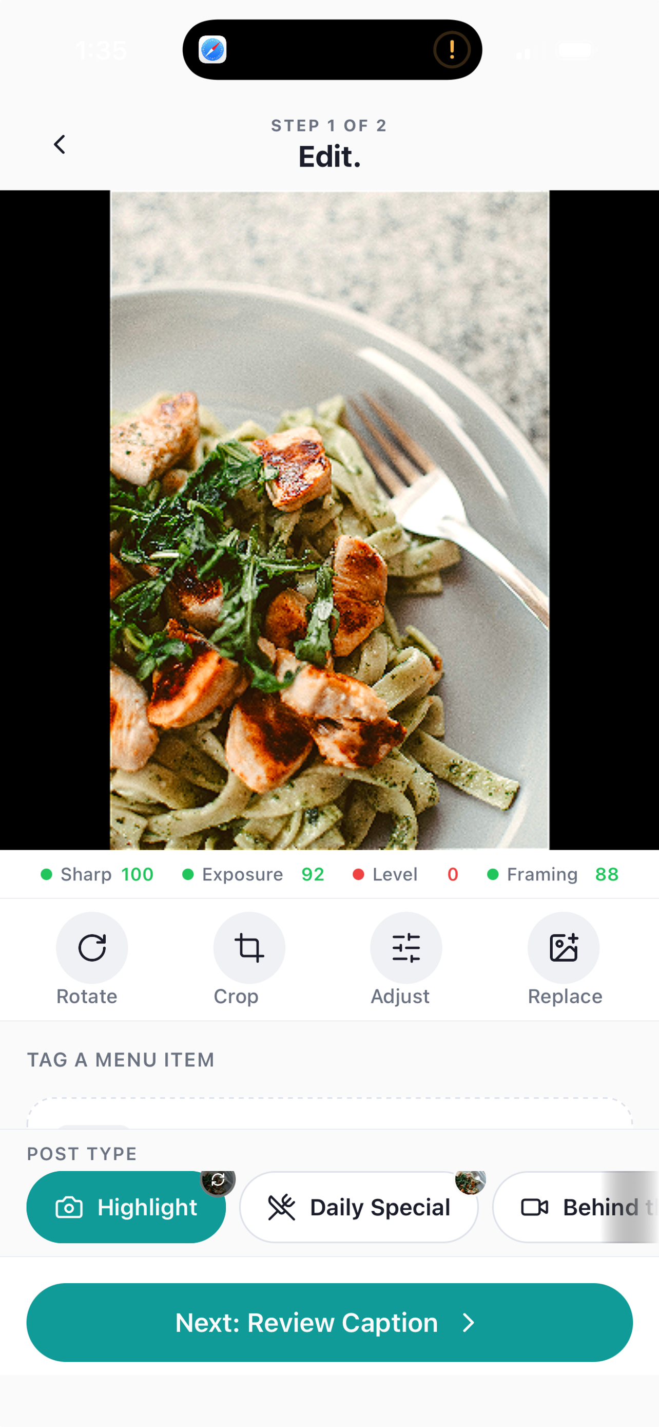 Eatzy QuickPost screenshot 4