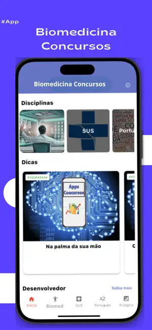 Biomedicina Concursos screenshot 1