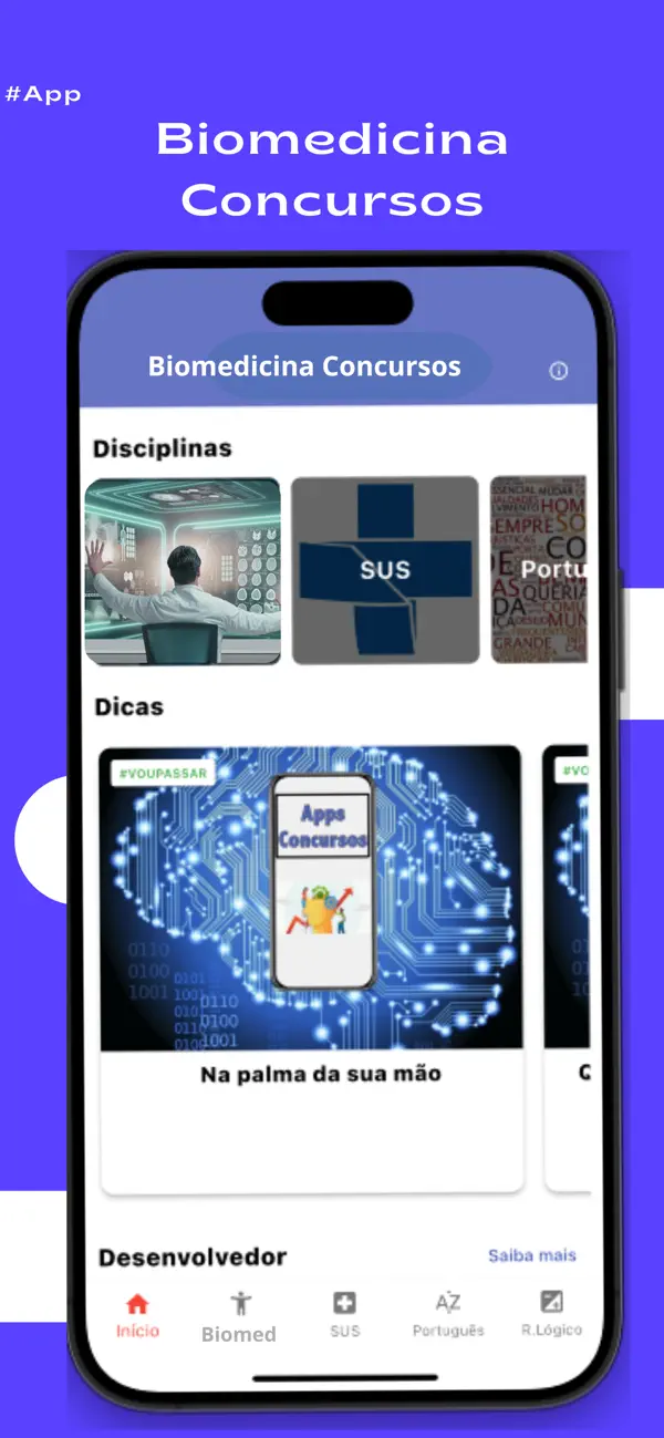 Screenshot #1 pour Biomedicina Concursos