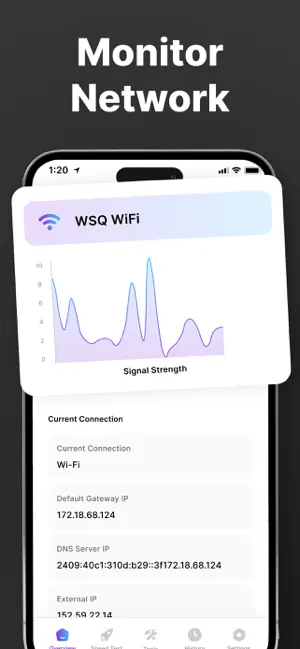 WiFi Speed Test & Scanner: WSQ screenshot 4
