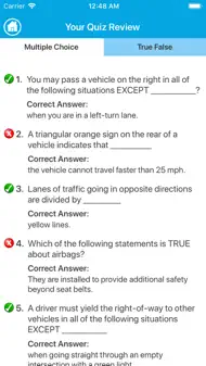 Driving Licence Quiz iphone bilder 2