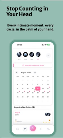IntiMates: Sex Tracker Screenshot 1 of 7