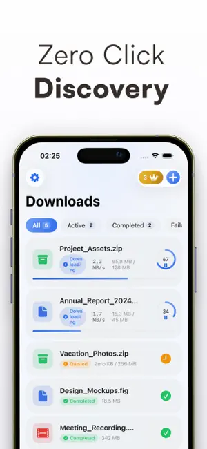 Download Manager: IDM AI screenshot 1