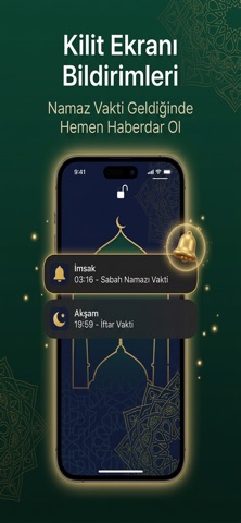 Prayer Times & Adhan Alarm iPhone screenshot