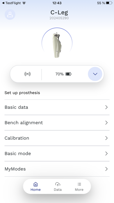 Screenshot 1 of connectgo.pro by ottobock. App