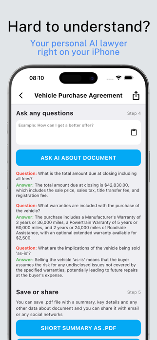 DocSpy — AI Document Checker Screenshot 3 of 5