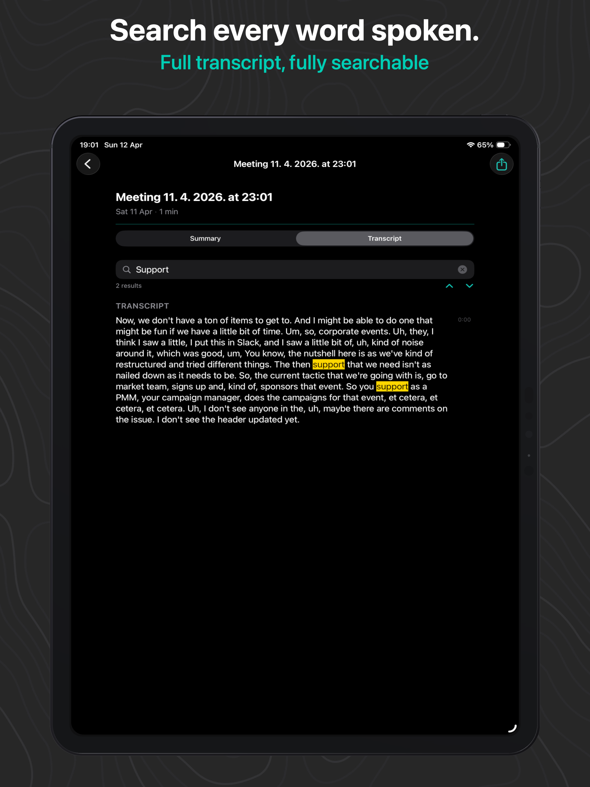 VoiceZero: AI Note Taker
