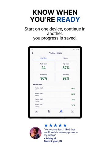 Prep Wizard – DMV Test Prep iPad screenshot