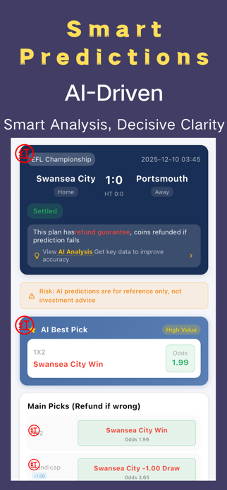AI Ball Predictions & Tips Screenshot 2 of 7