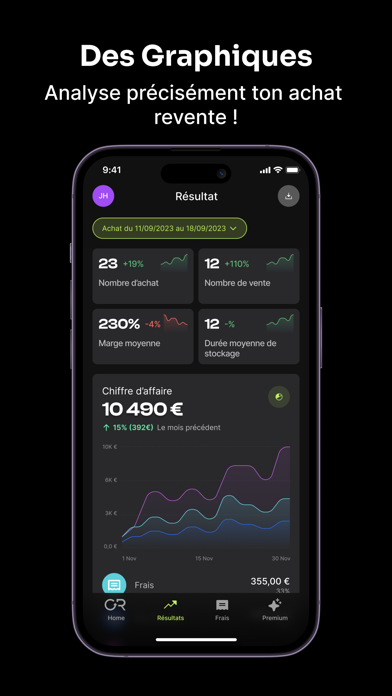 Screenshot #2 pour ControlResell Stock Inventaire