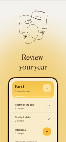 Best Year Journal - Plan 2026 iPhone screenshot