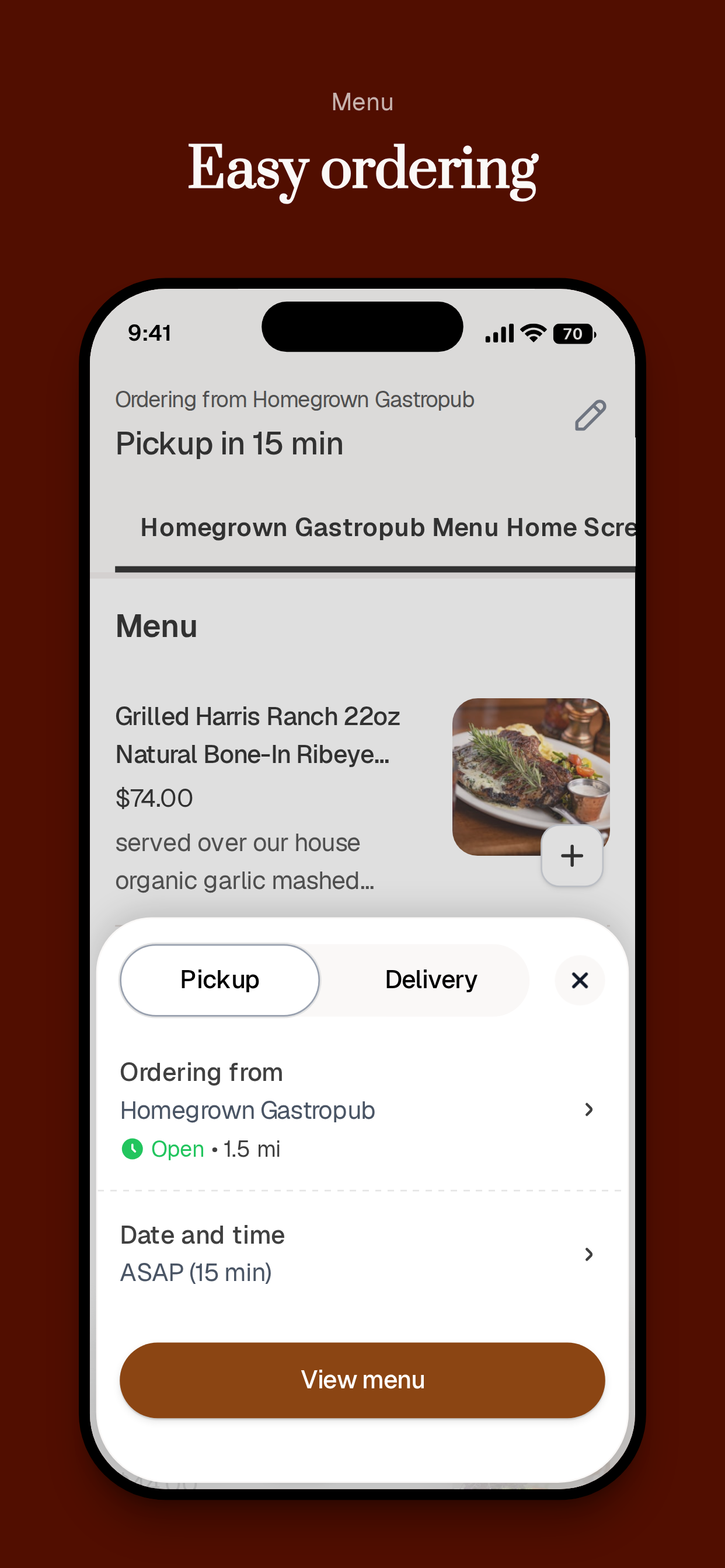 Homegrown Gastropub screenshot 3