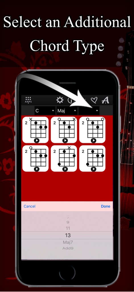 Mandolin Chords Compass - 음악 앱 | MWM