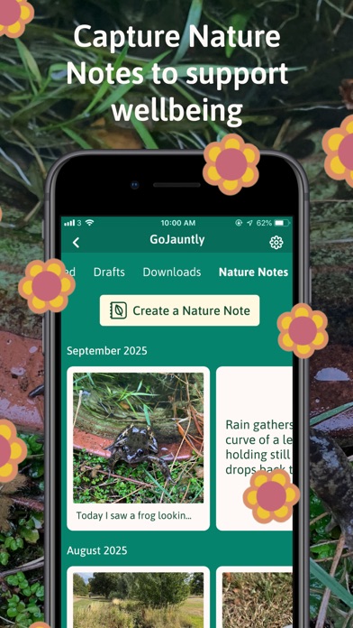 Go Jauntly: Walks & Nature iPhone screenshot 9 - Navigation app