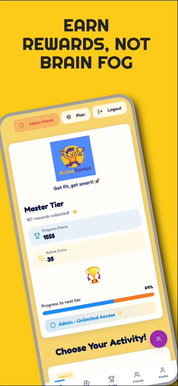 Screenshot #2 pour ActiveGenius:Kids Move & Learn