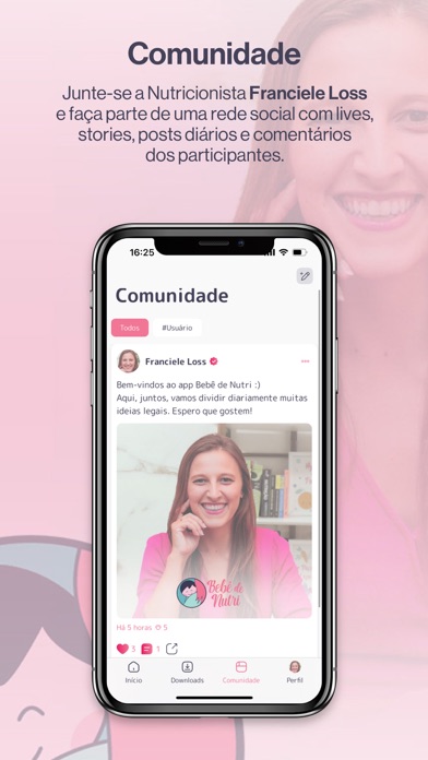 Bebê de Nutri Screenshot