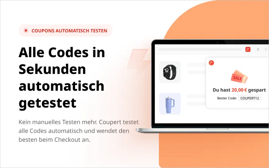 Screenshot von Coupert: Automatische Coupons auf dem iPhone 1