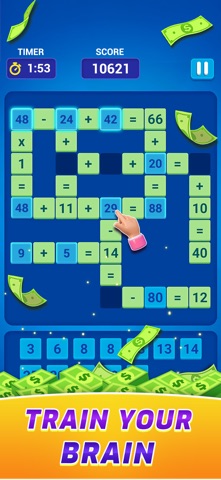 Cross Puzzle: Math Fun Game screenshot