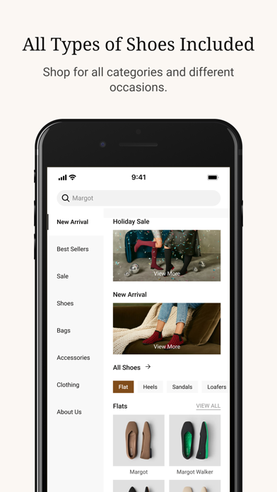VIVAIA - Sustainable Footwear Screenshot 3 - AppWisp.com VIVAIA - Sustainable Footwear Screenshot 3 - AppWisp.com