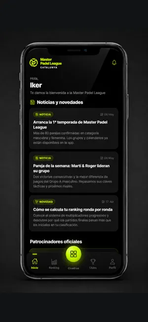 Master Padel League screenshot 2