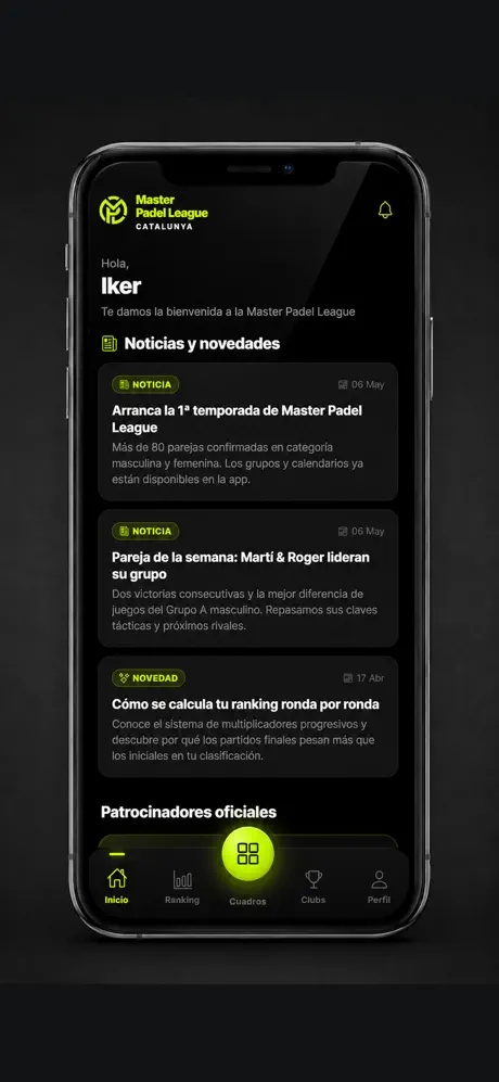 Master Padel League screenshot 2