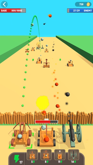 Artillery War: Idle Games Screenshot