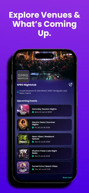 XO: Events, Tickets & Tables screenshot 1