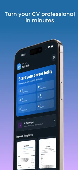 CV Maker - Build Your Resume screenshot 1