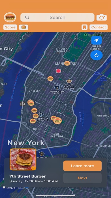 Burgr iPhone screenshot 2 - Food & Drink app