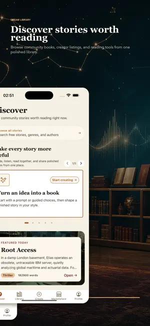Dream Library: AI Novels screenshot 2