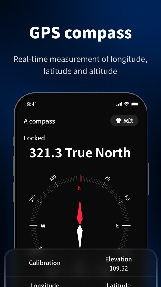 #1. GPS Altitude Compass (iOS) 由: Shenzhen Cx Interactive Technology Co., Ltd.