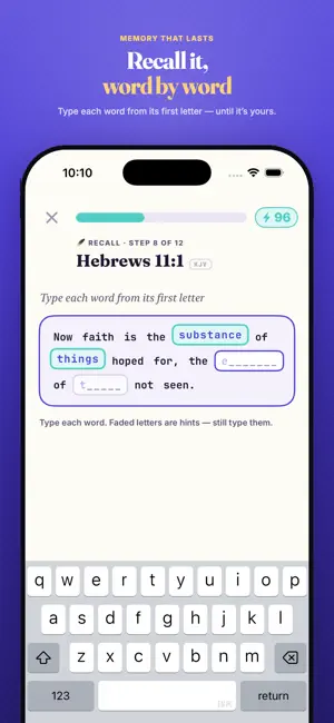 Mannael: Bible Verse Memory screenshot 2
