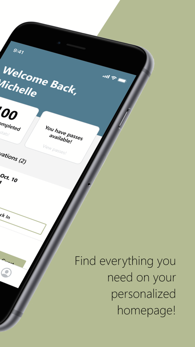 Oasis Pilates iPhone screenshot 2 - Health & Fitness app